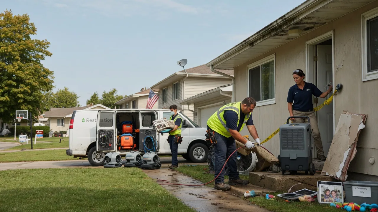 Water Damage Restoration in Colgate, WI near me